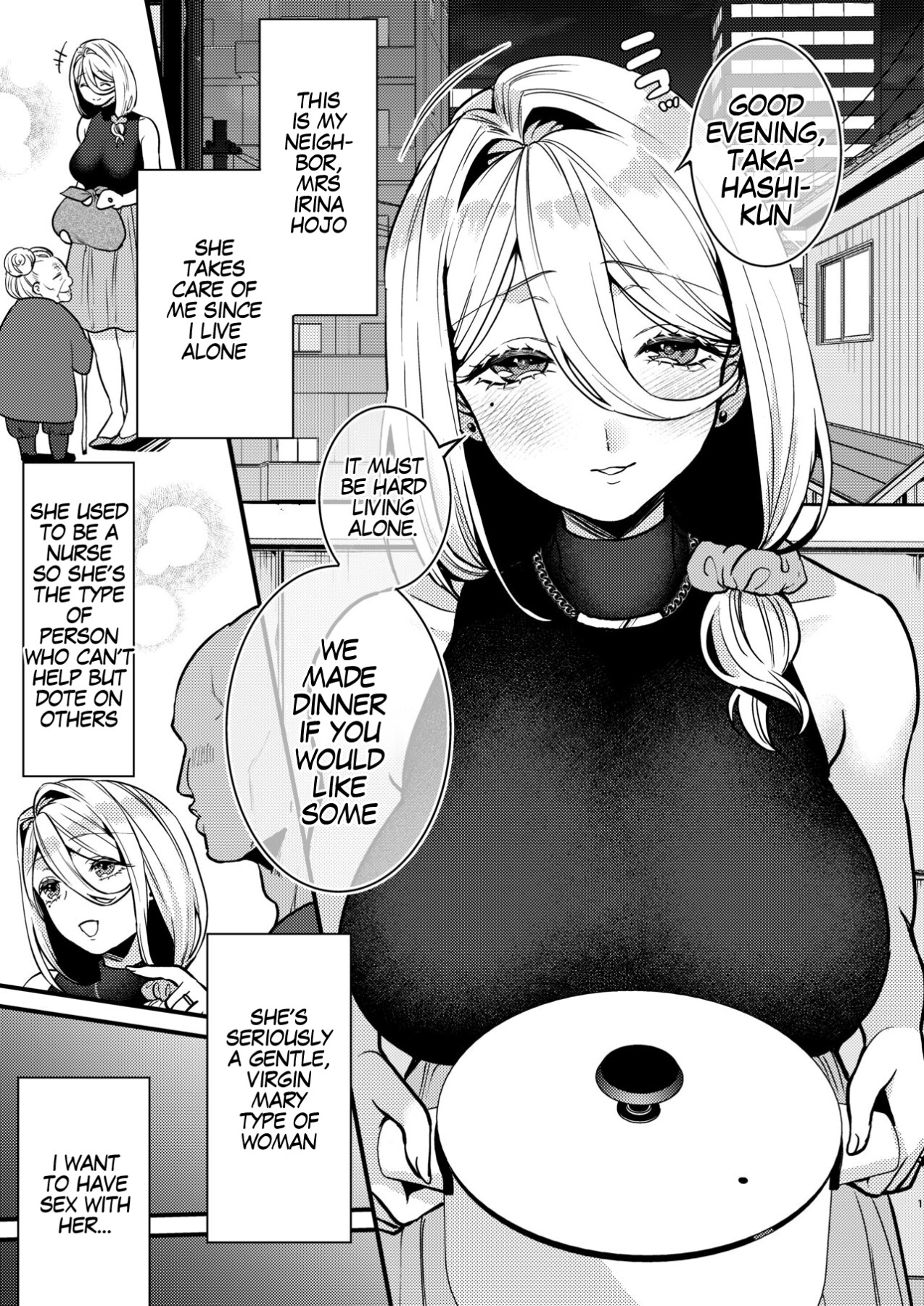 Hentai Manga Comic-A secret relationship between a Russian wife and a virgin-Read-2